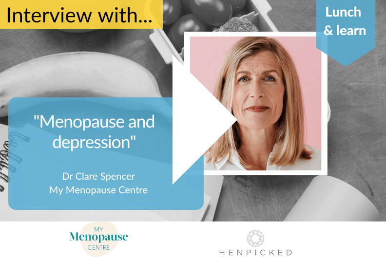 menopause, depression, Dr Clare Spencer, My Menopause Centre, Henpicked-3